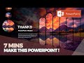 PowerPoint Tutorial | Presentation Design | Pictures | To be Expert of PowerPoint in 7 Mins!
