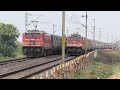 HIGH SPEED PERFECT CROSSING TRAINS | DIESEL TRAINS & ELECTRIC TRAINS | INDIAN RAILWAYS