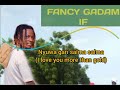 FANCY GADAM if official lyrics video
