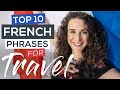 Top French Phrases for Travel you NEED to Know 🇫🇷[French for Beginners] 📚FREE Cheat-Sheet