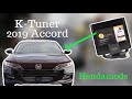 2018 2019 2020 honda accord sport 1.5t KTuner install step by step