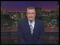Late Show with David Letterman - Feb 28, 2003 Guest Host: Regis Philbin