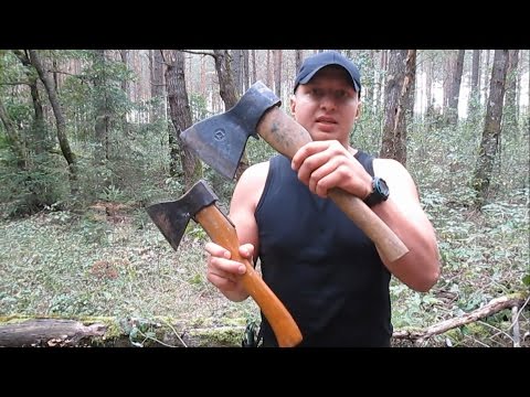 Таежный топор в ютубе