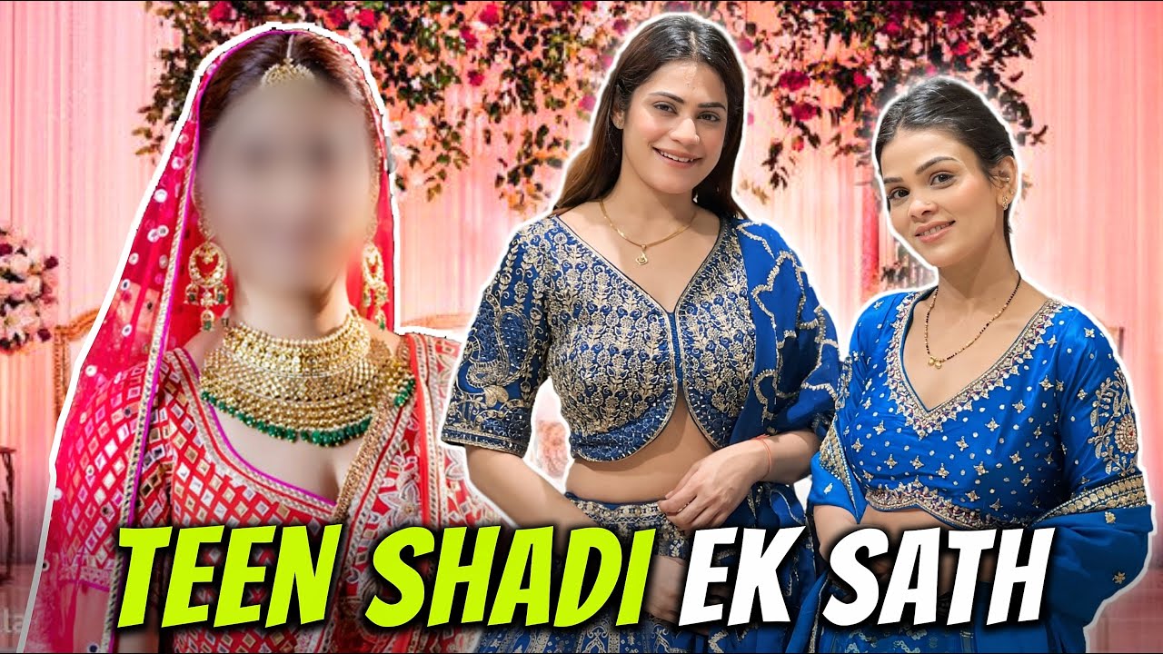 Teen Shadi ek sath