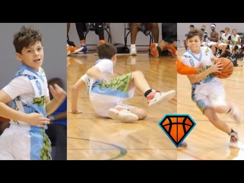 5 2 7th Grader Gets Crossed & Responds By Getting BUCKETS 