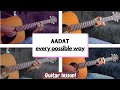 Aadat : Guitar Lesson | Jal The Band | Atif Aslam | Chords | Tabs