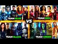 Team Blue vs Team Red vs Team Green vs Team Black in Hindi || SUPERHERO STUD10S