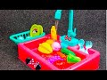 11 minutes satisfying with Unboxing Disney Minnie mouse Kitchen Sink Real Water ASMR | Toy Review