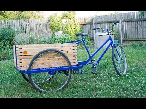 Грузовой велосипед как сделать Грузовой велосипед как сделать