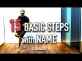 15 House Dance Basic Steps with Names 【Beginners】