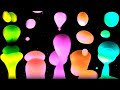 Multicolor Lava Lamp, 4 Hour relaxing TV Background