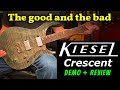 Kiesel Crescent C6 - Beryllium Pickups - Demo & Review