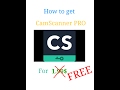 How to get Camscanner PRO for FREE  😎