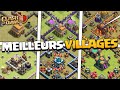 Les MEILLEURS VILLAGES GUERRE/FARM/TROPHÉES de l'HDV 2 à l'HDV 15 sur Clash of Clans !