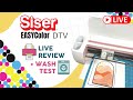 🚨NEW Siser EASYCOLOR DTV Review - Transfer Hack + Wash Test🚨