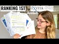 HOW I RANKED 1ST AT UNIVERSITY OF EXETER - 4 Study Tips (3rd year Medical Student)