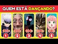 ADIVINHE QUEM ESTÁ DANÇANDO! | Chip Chip Chapa, Freddy Fazbear, Tenge tenge, Sonic
