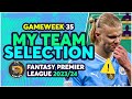 FPL DOUBLE GAMEWEEK 35 TEAM SELECTION | HAALAND INJURED? | Fantasy Premier League Tips 2023/24