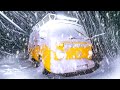 Surviving a Snowstorm In a Van - Van Camping in Heavy Snow