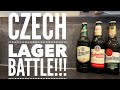 Pilsner Urquell Vs Staropramen Vs Budweiser Budvar | The Battle Of The Czech Lagers