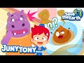 💩 Poop is Not Being Flushed! | I Can’t Flush the Toilet!😨 | Save the Earth Songs for Kids | JunyTony