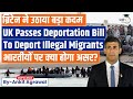 How will Indian illegal Migrants in UK be Impacted by Rwanda Deportation Plan? | IR | UPSC