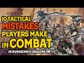 Ten Tactical Mistakes Players Make in Combat in D&D 5e