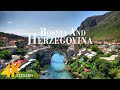 FLYING OVER BOSNIA AND HERZEGOVINA (4K UHD) - Relaxing Music Along With Beautiful Nature Videos - 4k