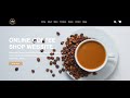 Online Coffee Shop Website Design Using HTML, CSS and JavaScript | Project #5 #javascript #html