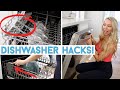 17 GAME CHANGING DISHWASHER HACKS YOU NEED TO KNOW!
