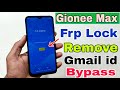 Gionee Max FRP Unlock Without Pc | New Trick | Gionee Max Gmail Id Bypass | Gionee Max FRP Bypass |