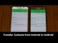 How to Transfer Contacts from Android to Android