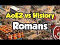 Romans -  AoE2 vs History