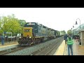 CSX Local L134 Rolls through Ashland, Va. on Train Day April 27,2024