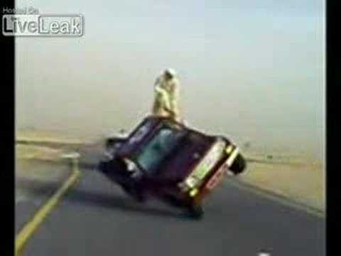 Crazy arab car stunts!
