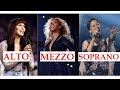 Contralto, Mezzo & Soprano - Low & High Notes
