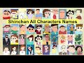 Shinchan All Characters Names