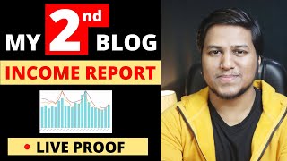 2nd Blog Income Report (How I Earn Money Online) - Blogging se Kitna Paisa Milta hai? 🔥