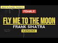 Fly me to the moon - Frank Sinatra | Jazz Acoustic Version KARAOKE