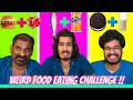 Weird combination food eating challenge🤩 | with dad