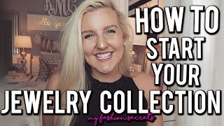 HOW TO START YOUR JEWELRY COLLECTION!! MY FASHION SECRETS (PREPPY BASICS 2017) || Kellyprepster