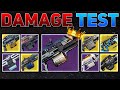 Is Hammerhead the KING of Machine Guns? (Damage Test) | Destiny 2 Into the Light