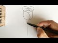 rose drawing | art and drawing