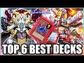 TOP 6 BEST DECKS in MASTER DUEL! (Post Banlist)