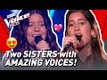 Talented SISTERS get an ALL-CHAIR TURN in The Voice Kids! 😍| The Voice Stage #41