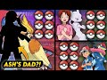 Ash All Family Members Pokemon team ( Ash's Dad, Mom And Ash ) | Hindi |