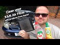 Cheap Easy Way To Clean and Oil a K&N Air Filter without a Recharge Kit using Household Products