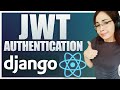 JWT Authentication System in Django and React.js Full Stack Application | Complete Project Tutorial