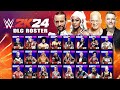 WWE 2K24 Full DLC Roster (Season Pass)