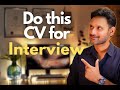How to write a PERFECT MEDICAL CV?